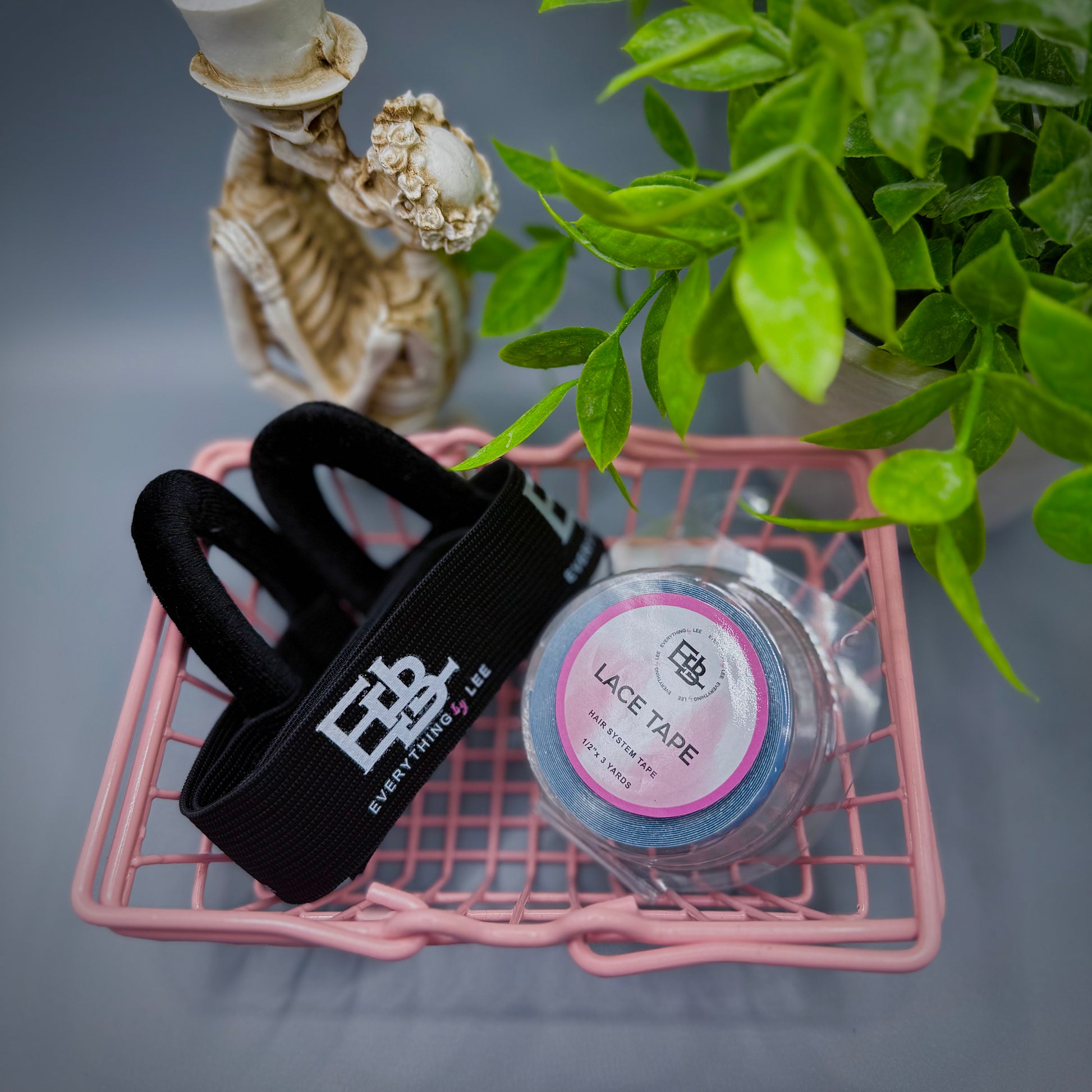 Lace tape roll by EBL Hair used for securing lace wigs and closures