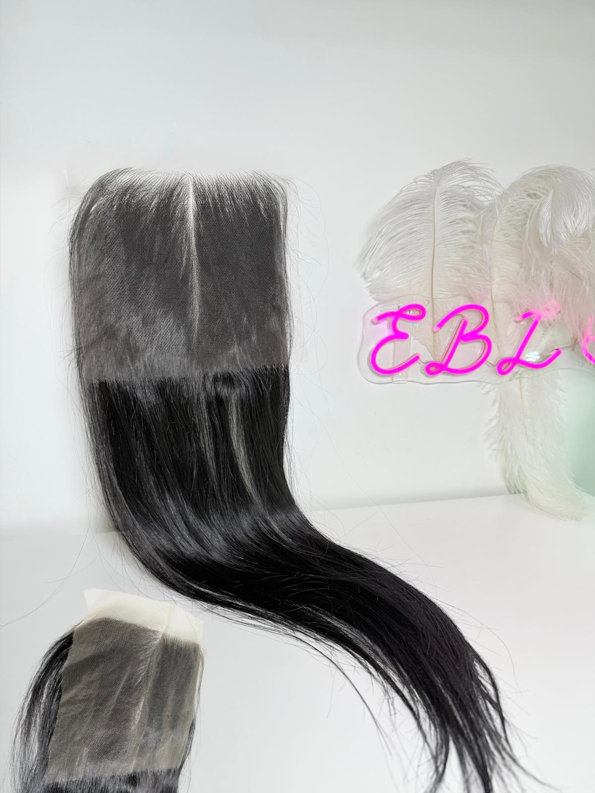 Straight HD lace closures and frontals with 100% human hair for flawless installs in UK and Ireland.