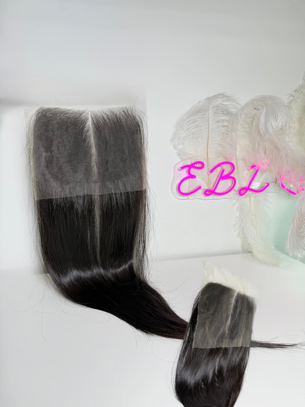Straight HD lace closures and frontals with 100% human hair for flawless installs in UK and Ireland.