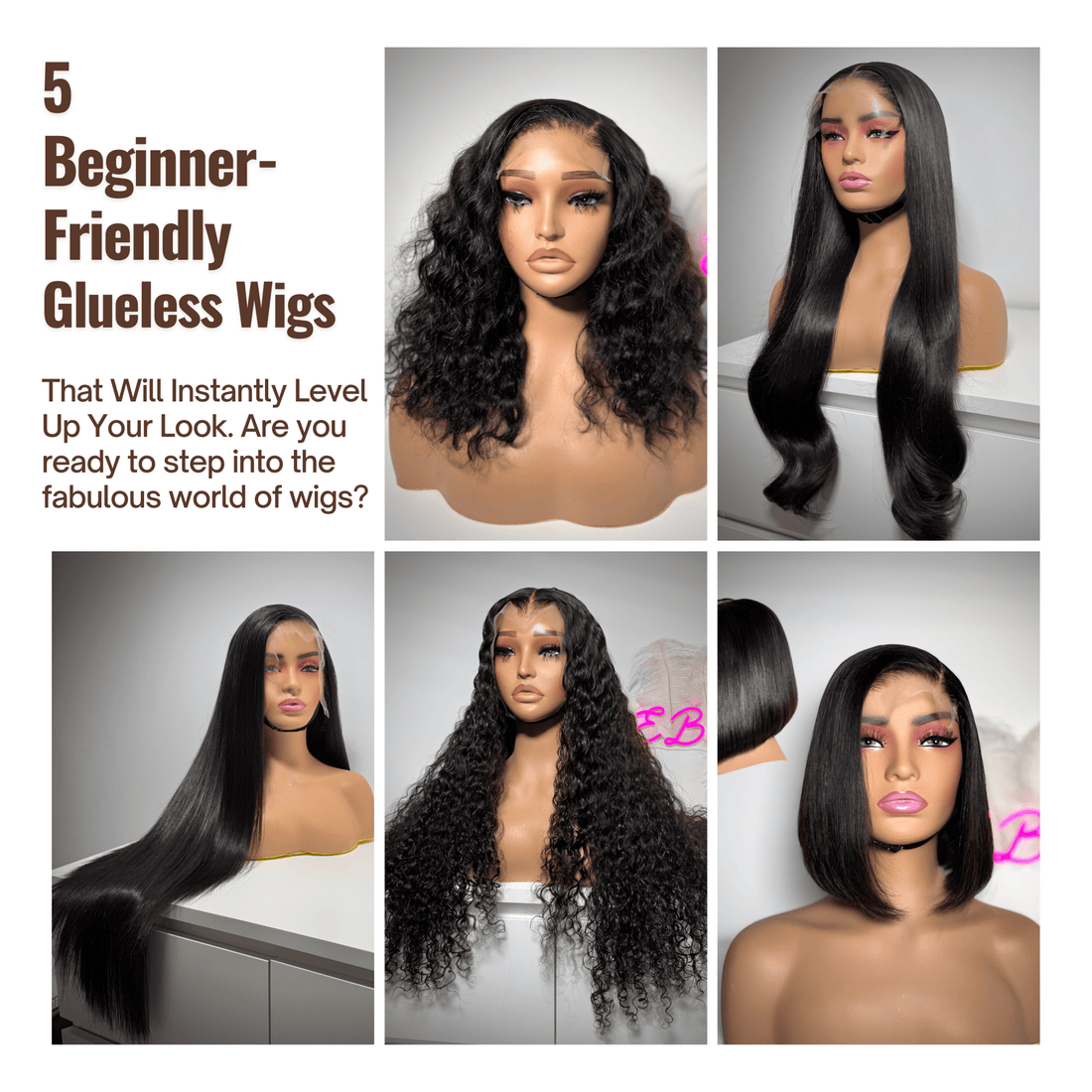 Beginner's Guide: Top 5 Glueless Wigs by EBL Hair