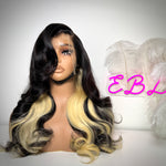 Glueless Vietnamese wavy HD lace wig, 100% human hair. Ships to UK, Ireland.