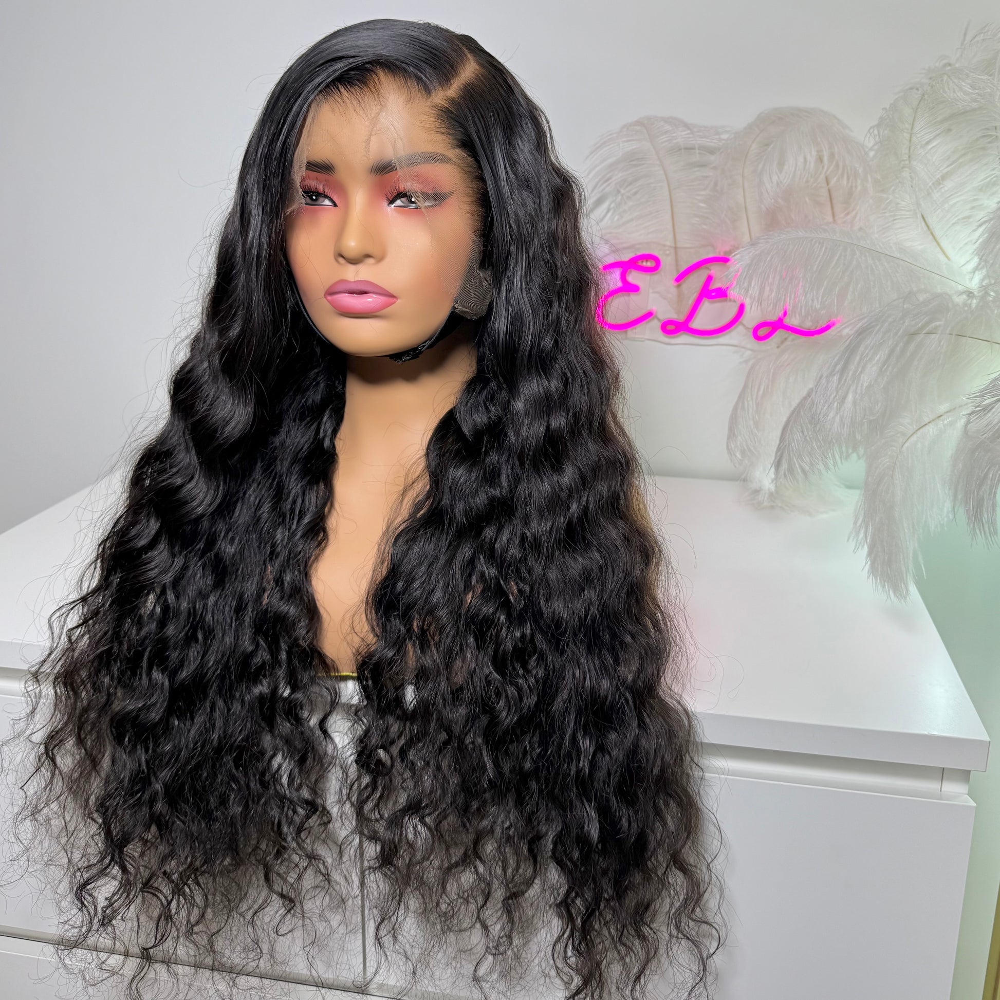 Natural Curly Wig13x6 lace frontal