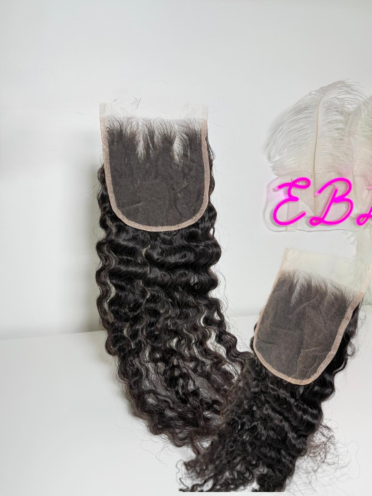 Curly HD lace frontals & closures – raw hair for custom wigs & installs in the UK & Ireland