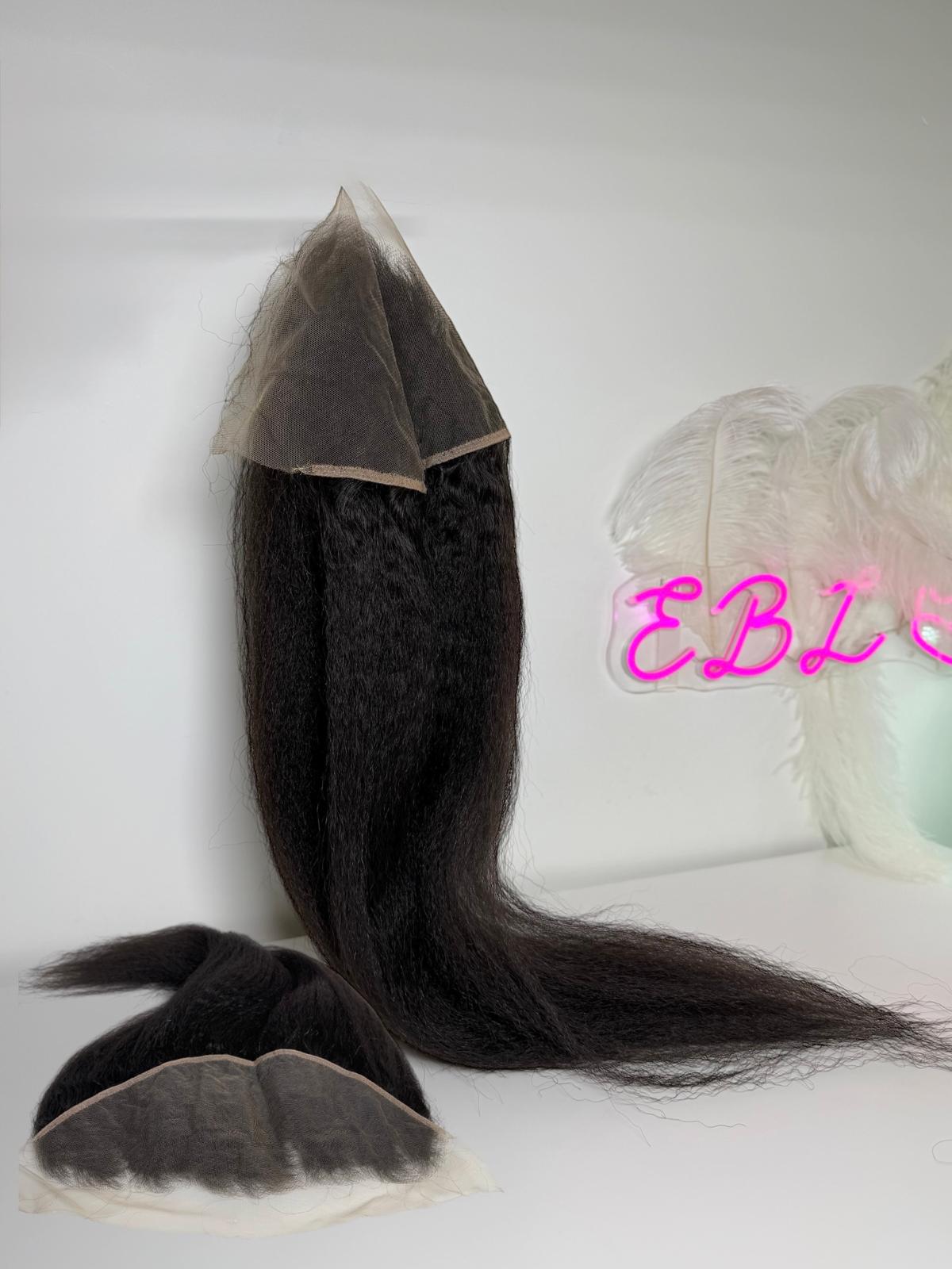 Straight HD lace closures and frontals with 100% human hair for flawless installs in UK and Ireland.